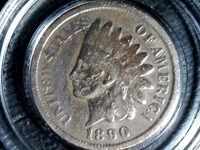1890 P Indian Head Cent