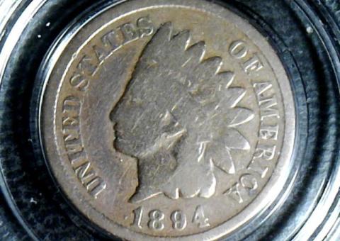 1894 P Indian Head Cent
