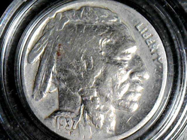 1937 P Indian Head Nickle