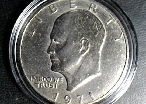 1971 P Eisenhower Dollar